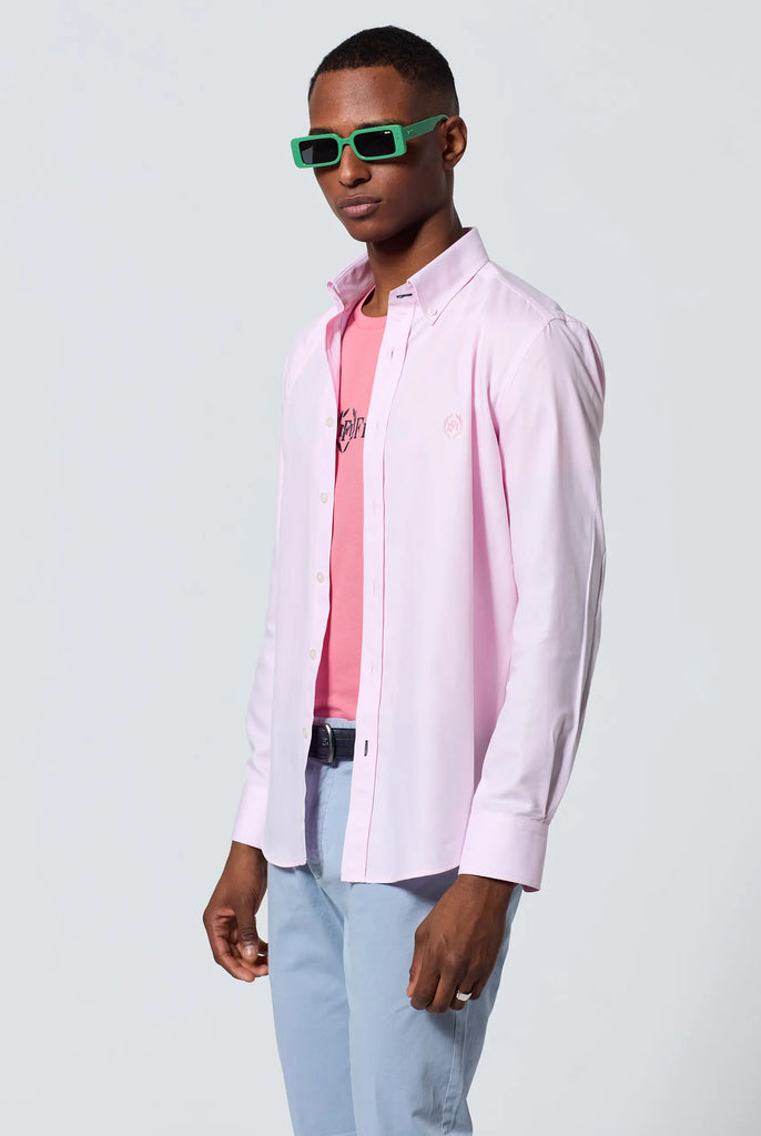 Marco Frank - Harvey: Chino Regular Fit En Coton Stretch , Bleu