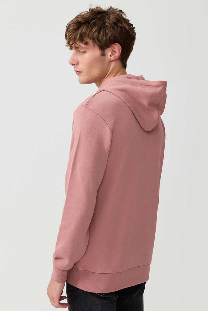 Marco Frank - Corbin Sweat Capuche Avec Logo Brodé - Pink
