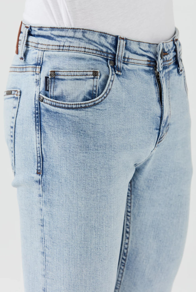 Nichol: Jean Regular Fit en Denim Stretch - Marco Frank