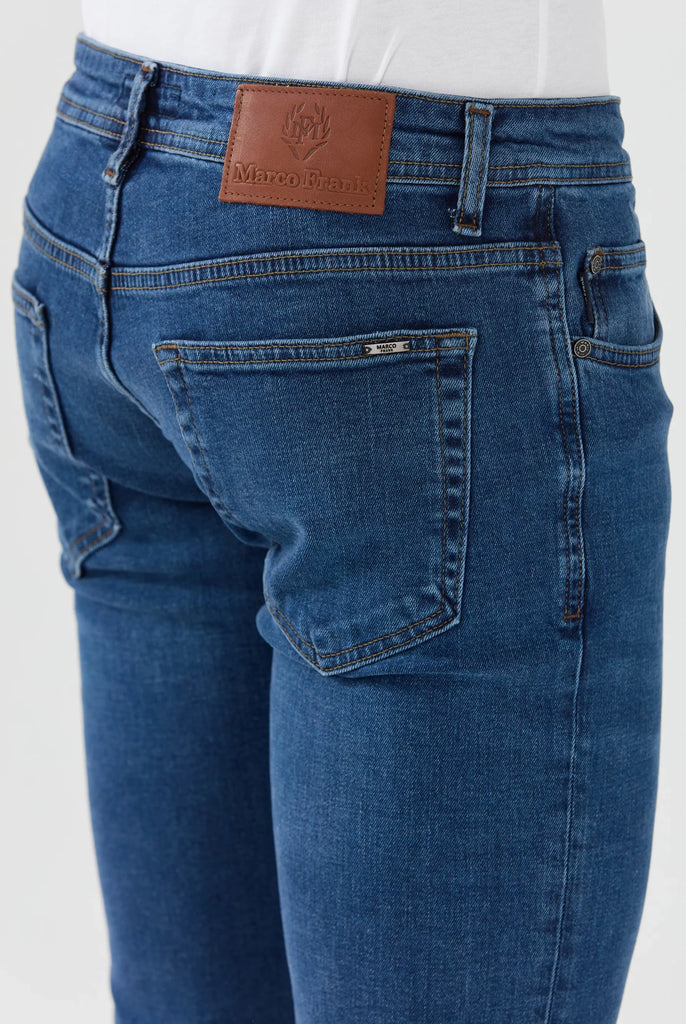 Nichol: Jean Regular Fit en Denim Stretch - Marco Frank