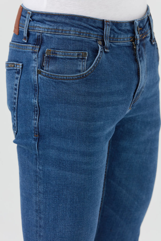 Nichol: Jean Regular Fit en Denim Stretch - Marco Frank
