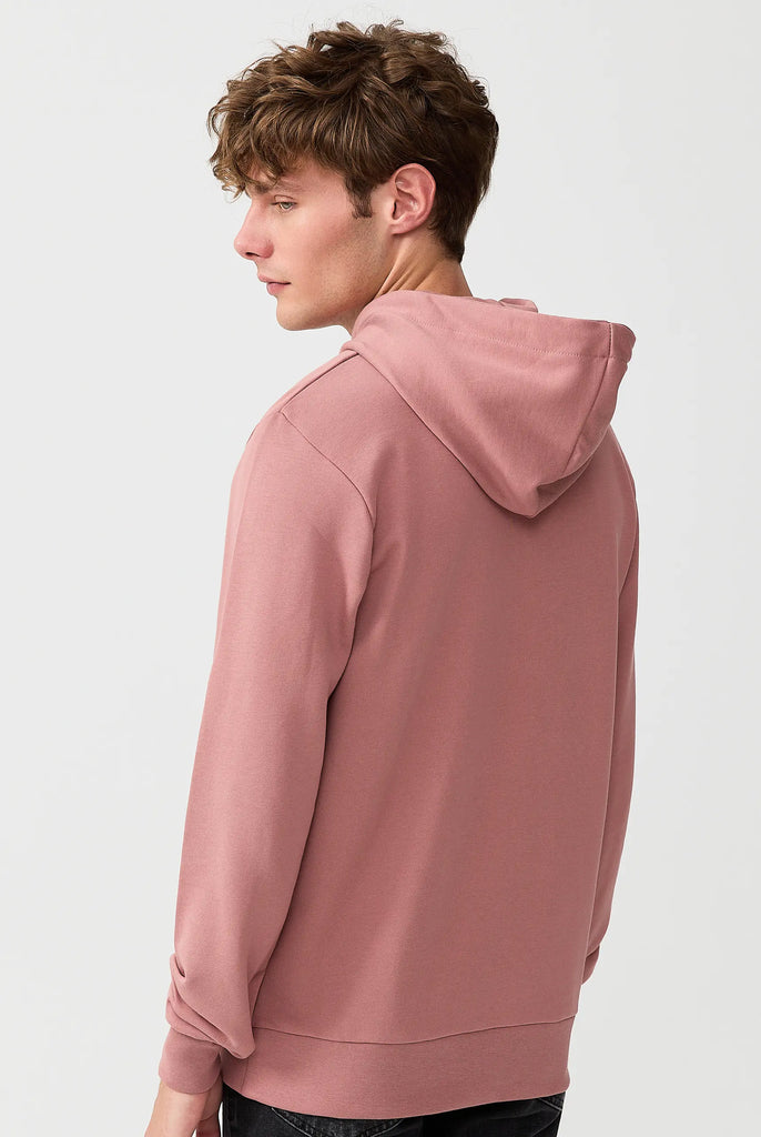 Marco Frank | Paris, France | Fontaine: Sweat Capuche Avec Logo Manuscrit Brodé - Rose