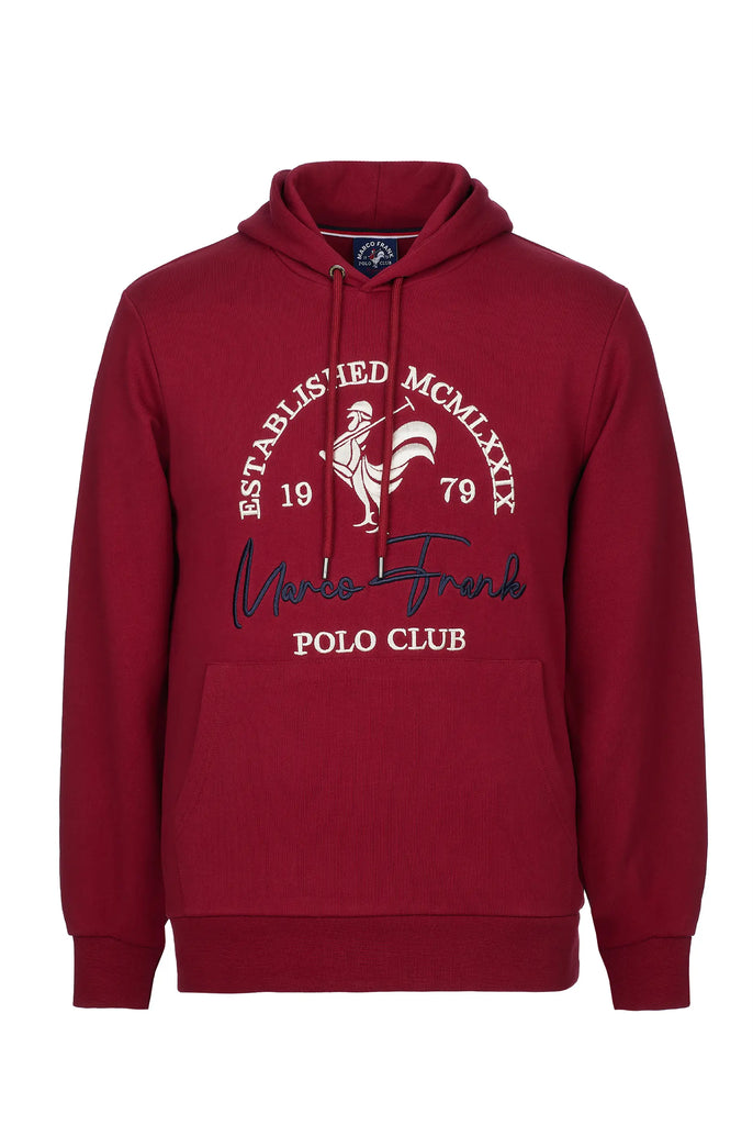 Paradis: Sweat Capuche Avec Logo de Coq Emblématique Brodé - Marco Frank