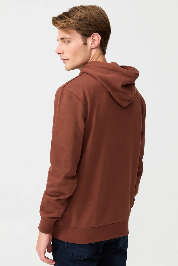 Paradis: Sweat Capuche Avec Logo de Coq Emblématique Brodé - Marco Frank