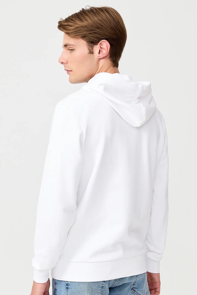 Paradis: Sweat Capuche Avec Logo de Coq Emblématique Brodé - Marco Frank