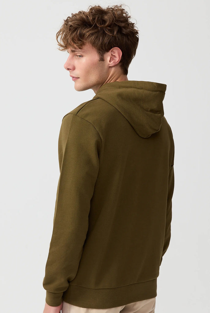 Paradis: Sweat Capuche Avec Logo de Coq Emblématique Brodé - Marco Frank