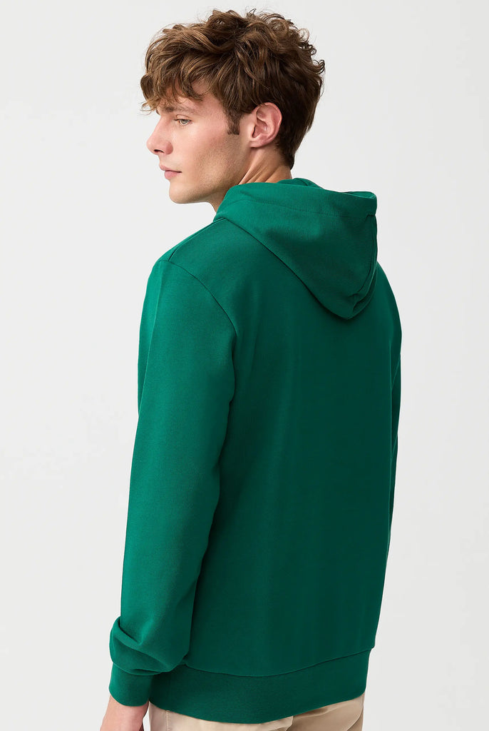 Paradis: Sweat Capuche Avec Logo de Coq Emblématique Brodé - Marco Frank