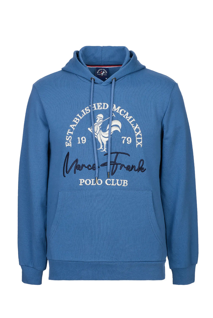 Paradis: Sweat Capuche Avec Logo de Coq Emblématique Brodé - Marco Frank