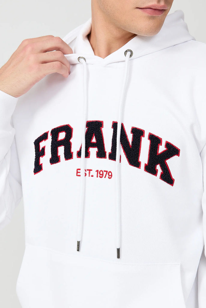 Rodolph: Sweat Capuche Avec un Appliqué en Tissu Éponge - Marco Frank