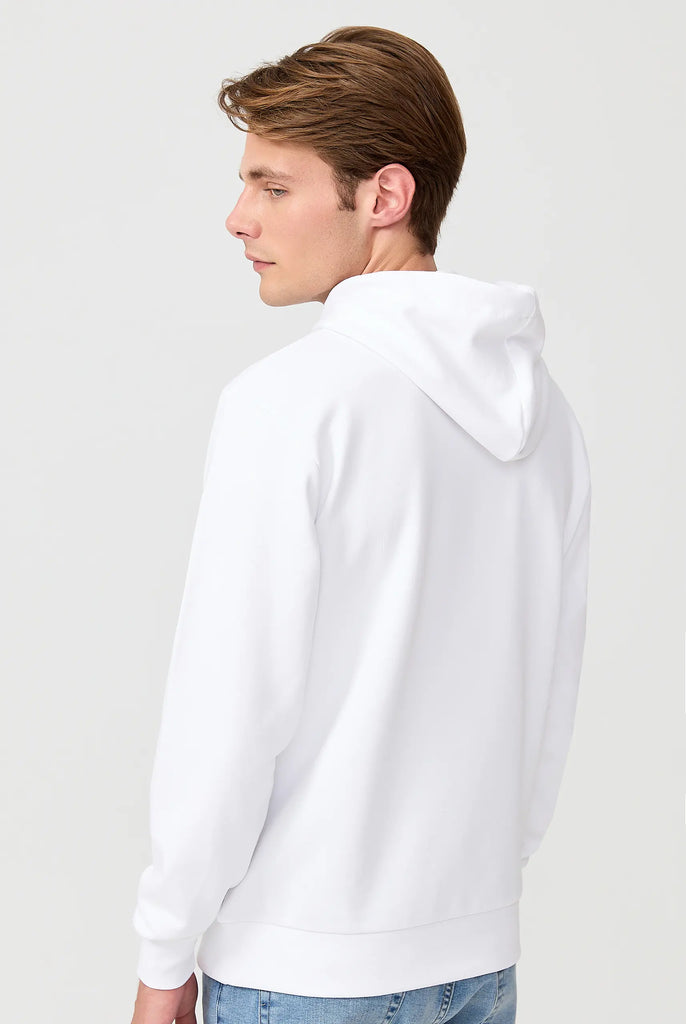 Rodolph: Sweat Capuche Avec un Appliqué en Tissu Éponge - Marco Frank