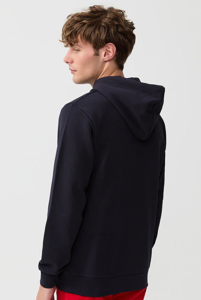 Rodolph: Sweat Capuche Avec un Appliqué en Tissu Éponge - Marco Frank