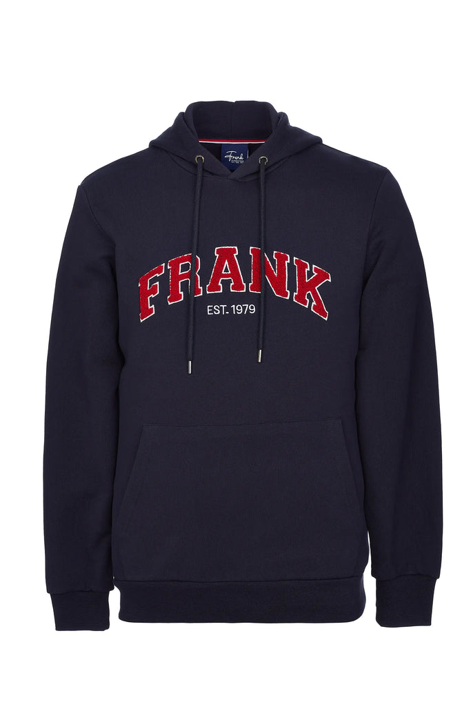 Rodolph: Sweat Capuche Avec un Appliqué en Tissu Éponge - Marco Frank