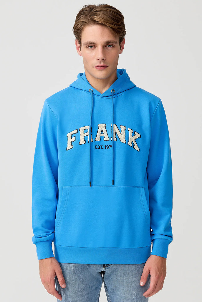 Rodolph: Sweat Capuche Avec un Appliqué en Tissu Éponge - Marco Frank