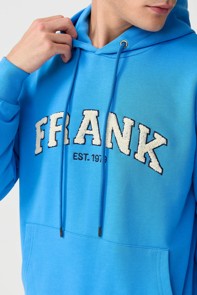 Rodolph: Sweat Capuche Avec un Appliqué en Tissu Éponge - Marco Frank