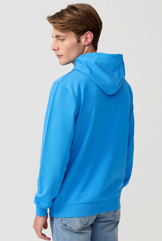 Rodolph: Sweat Capuche Avec un Appliqué en Tissu Éponge - Marco Frank