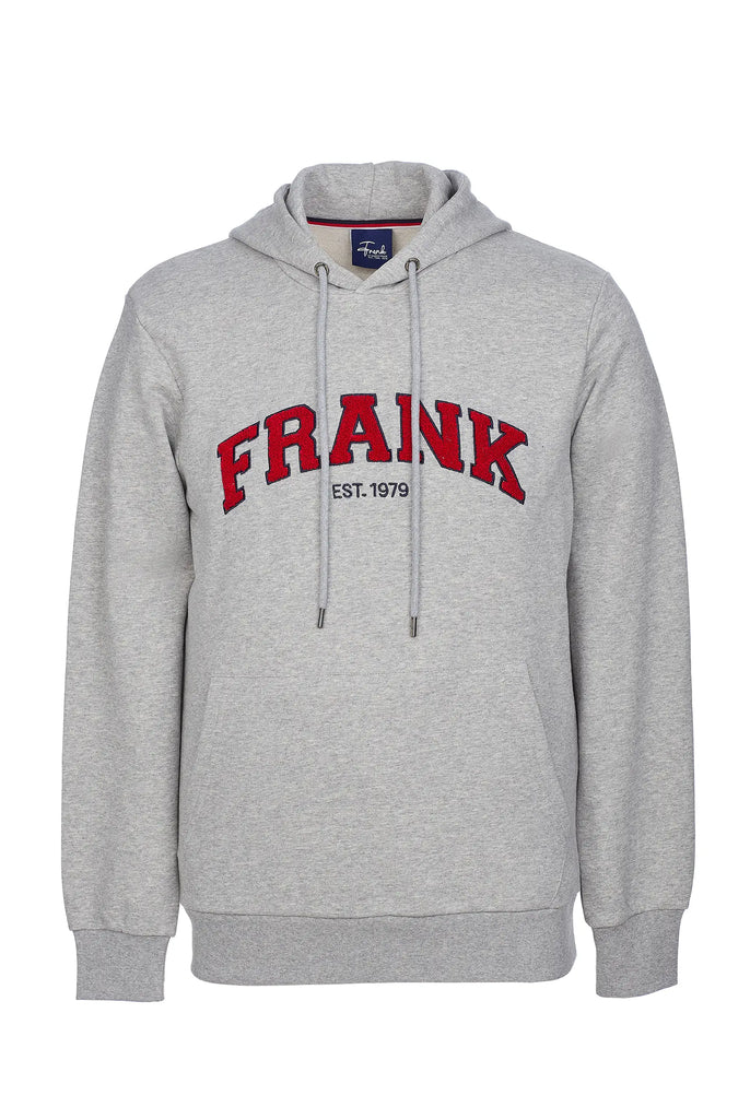 Rodolph: Sweat Capuche Avec un Appliqué en Tissu Éponge - Marco Frank