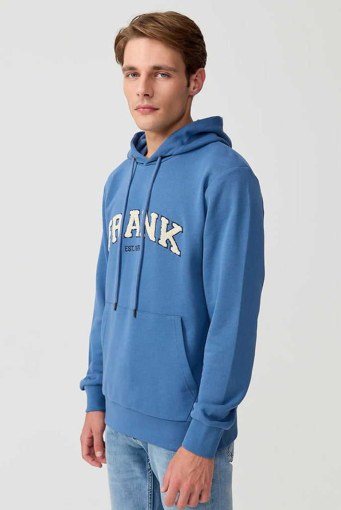 Rodolph: Sweat Capuche Avec un Appliqué en Tissu Éponge - Marco Frank