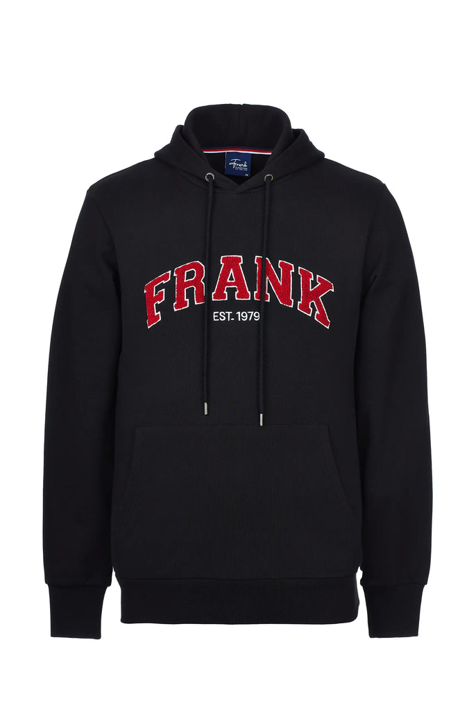 Rodolph: Sweat Capuche Avec un Appliqué en Tissu Éponge - Marco Frank