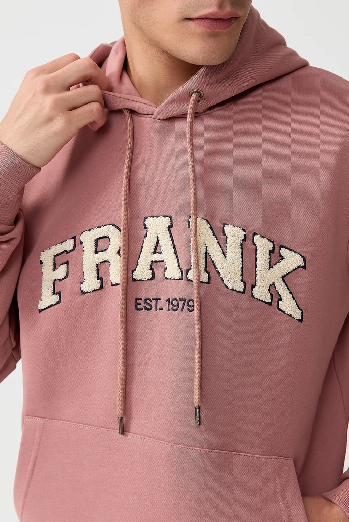 Rodolph: Sweat Capuche Avec un Appliqué en Tissu Éponge - Marco Frank