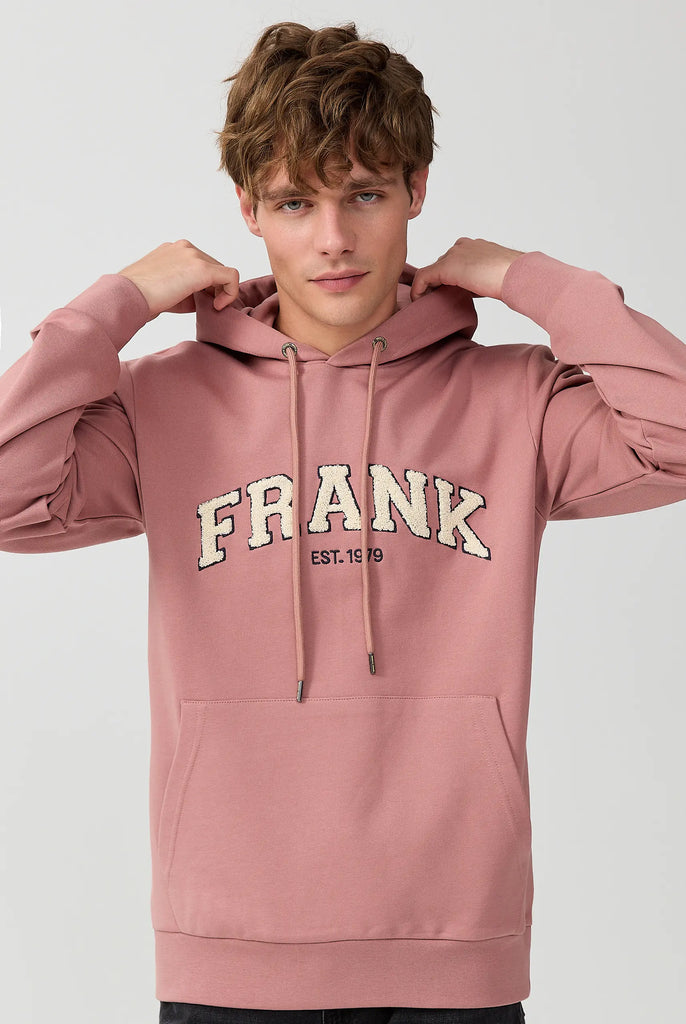 Rodolph: Sweat Capuche Avec un Appliqué en Tissu Éponge - Marco Frank