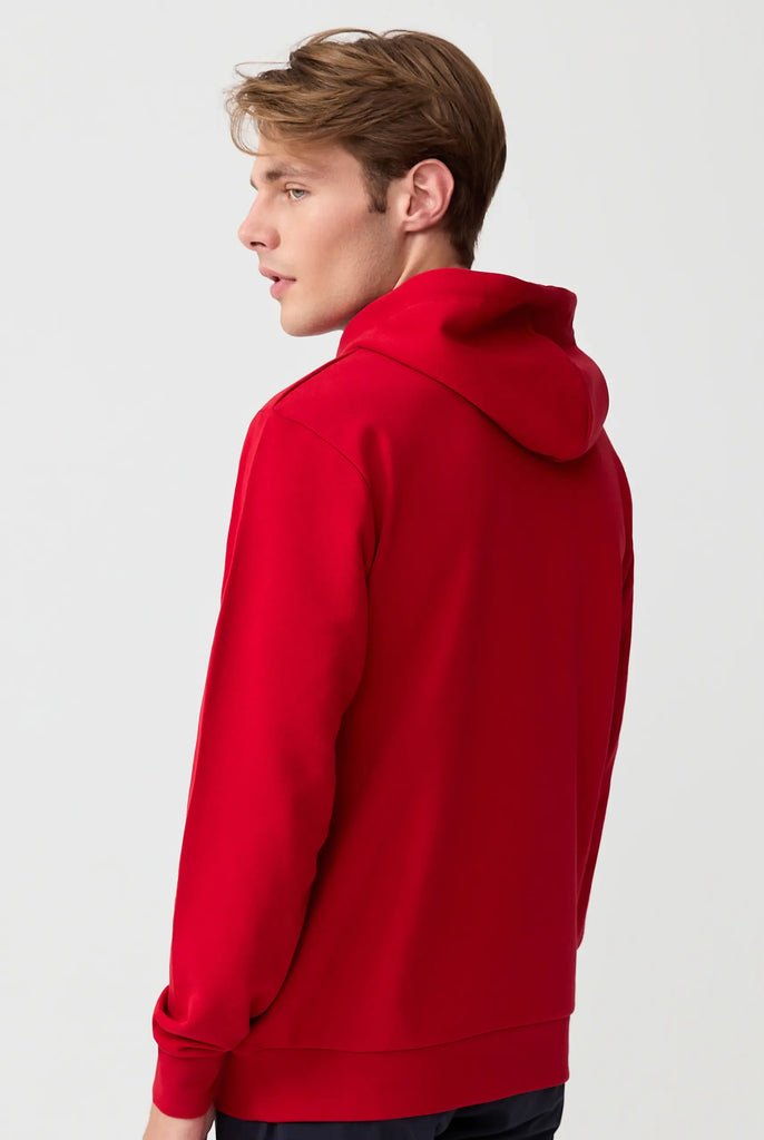 Rodolph: Sweat Capuche Avec un Appliqué en Tissu Éponge - Marco Frank