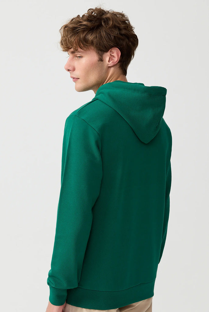 Rodolph: Sweat Capuche Avec un Appliqué en Tissu Éponge - Marco Frank