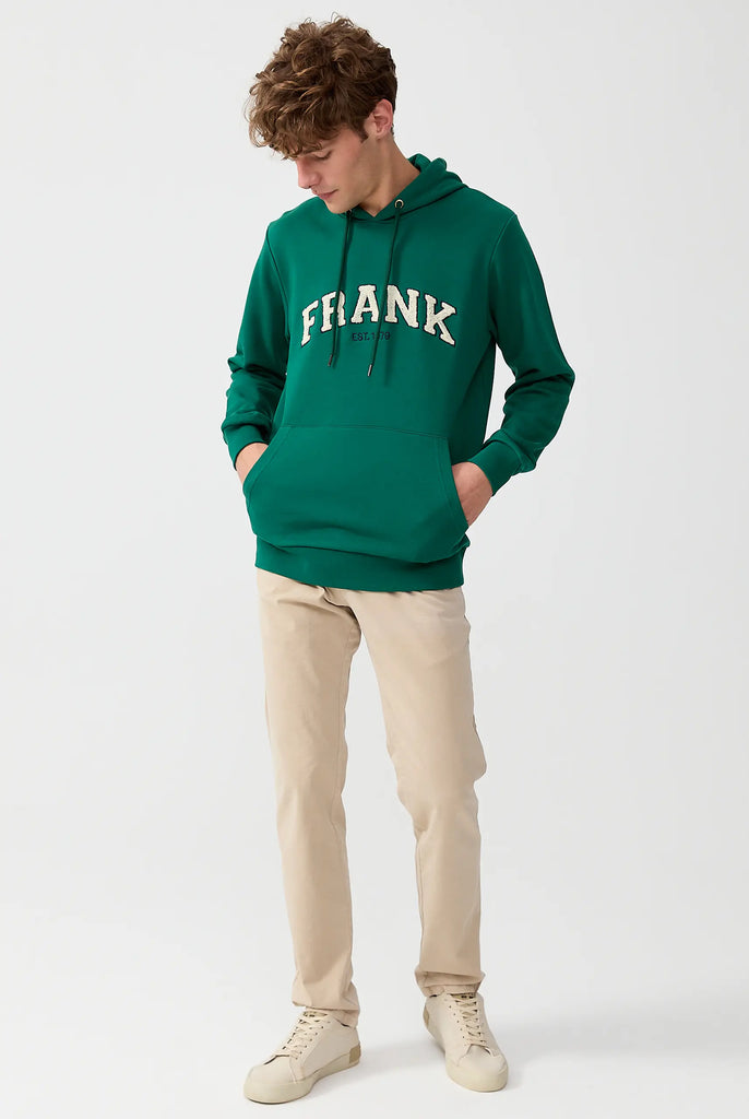 Rodolph: Sweat Capuche Avec un Appliqué en Tissu Éponge - Marco Frank