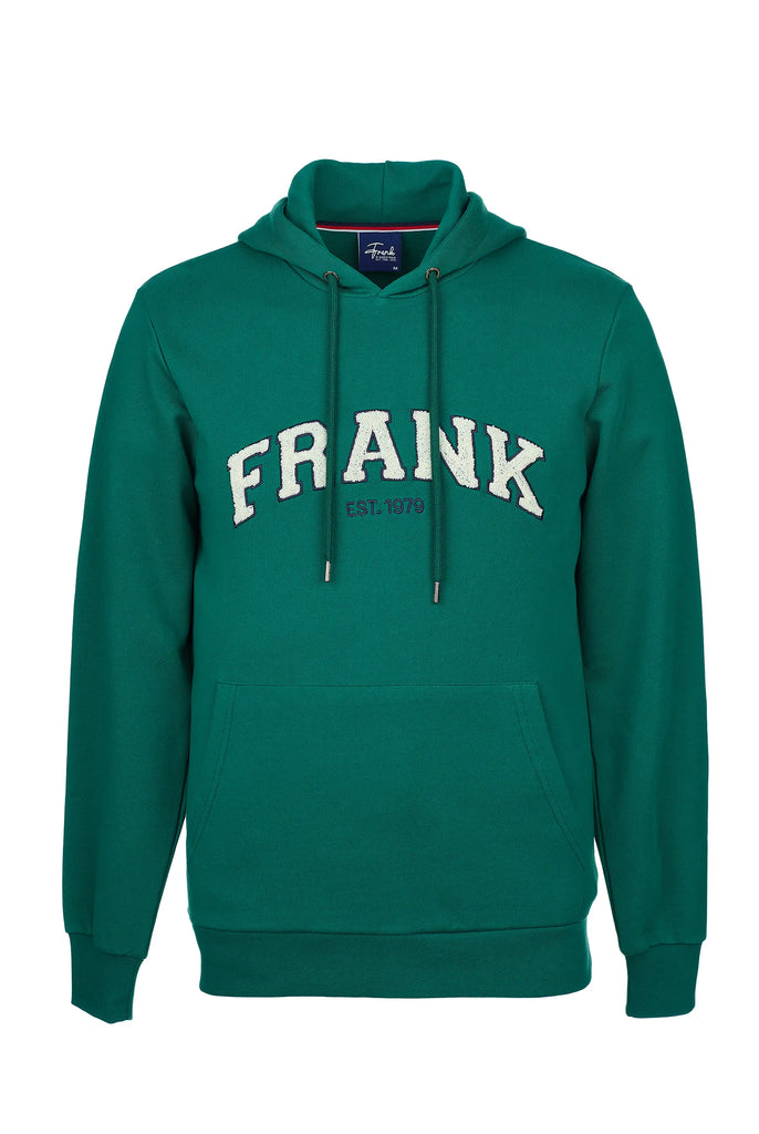 Rodolph: Sweat Capuche Avec un Appliqué en Tissu Éponge - Marco Frank