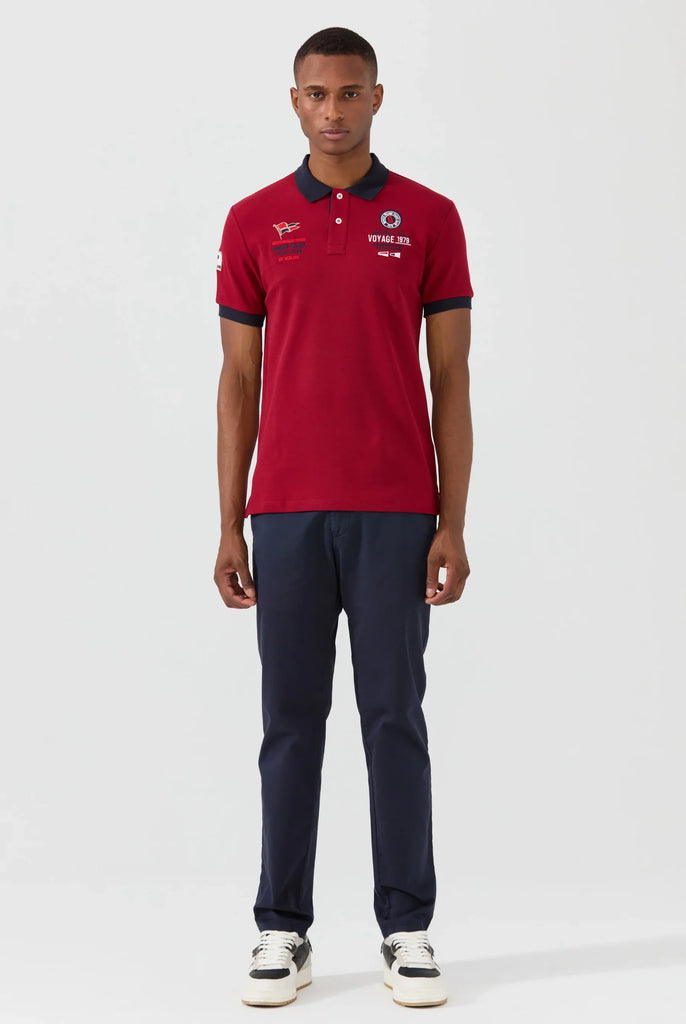 Marco Frank - Jérôme: Polo Avec Broderie Nautique - Bordeaux
