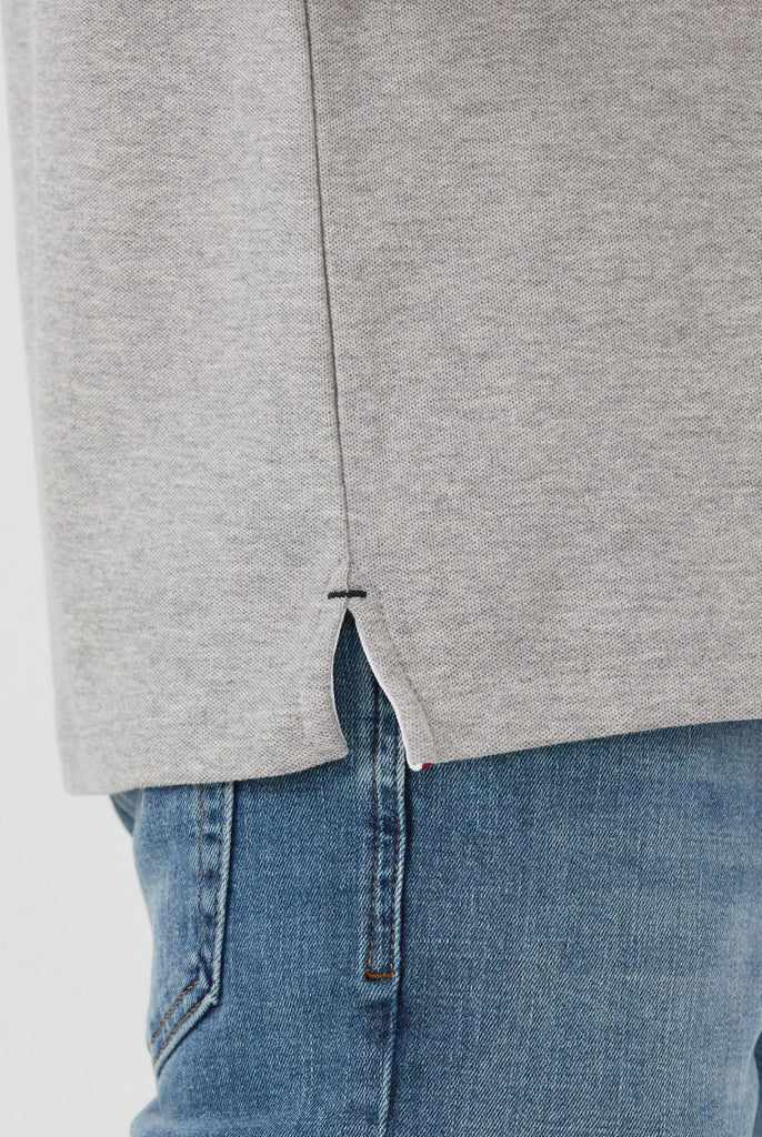 Marco Frank - Jérôme: Polo Avec Broderie Nautique - Gris