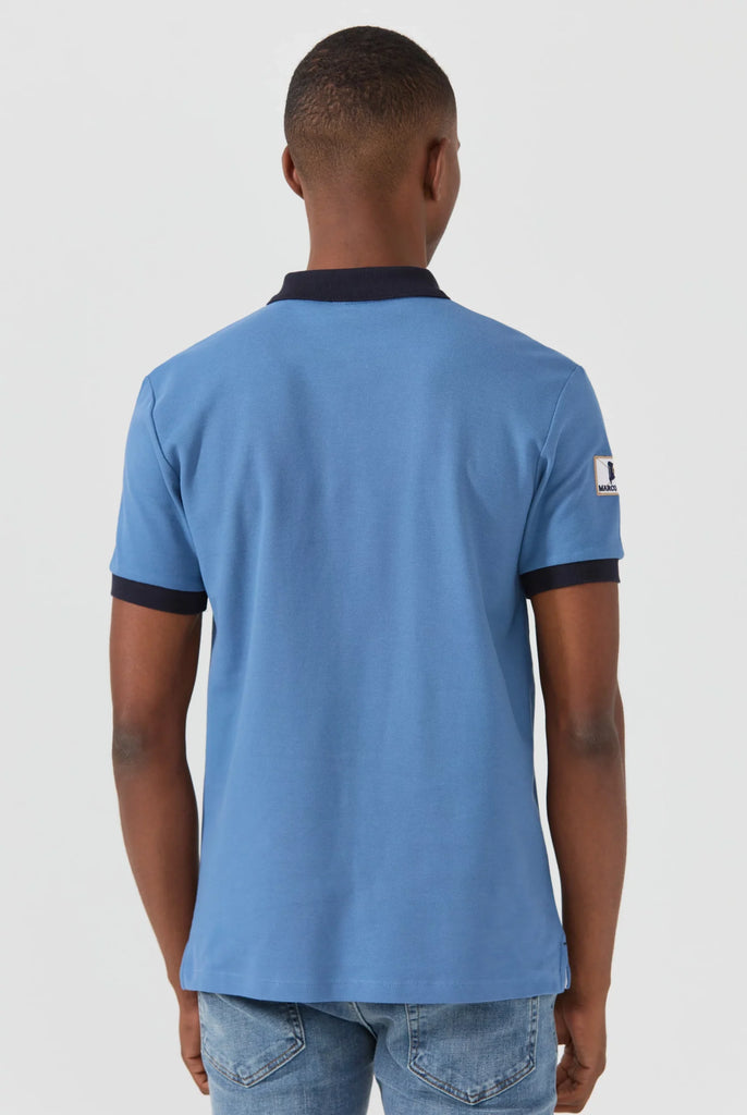 Marco Frank - Jérôme: Polo Avec Broderie Nautique - Indigo