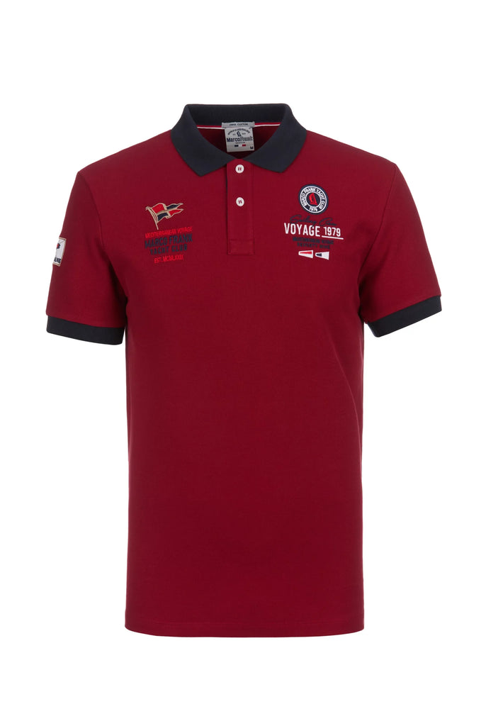 Marco Frank - Jérôme: Polo Avec Broderie Nautique - Bordeaux