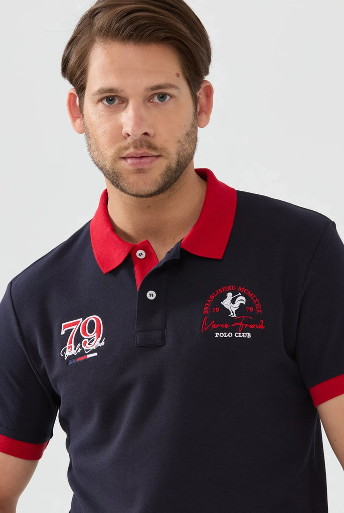 Marshall: Polo Avec Logo Emblématique - Marco Frank