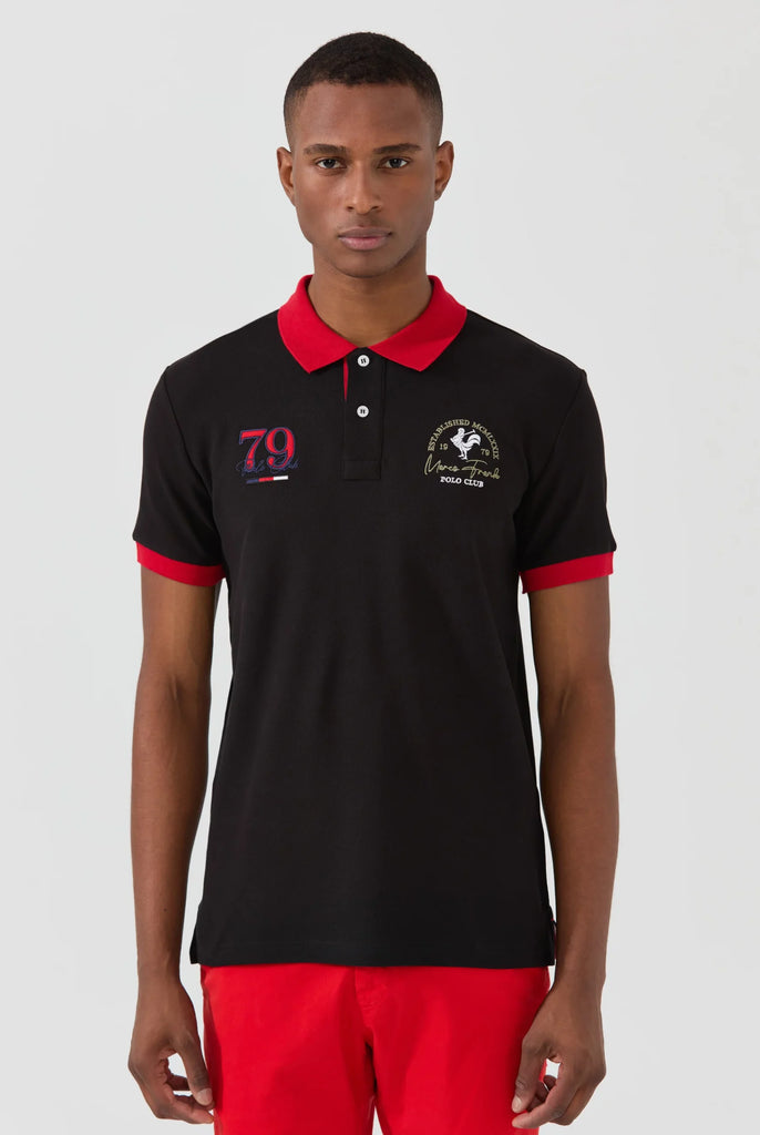 Marshall: Polo Avec Logo Emblématique - Marco Frank