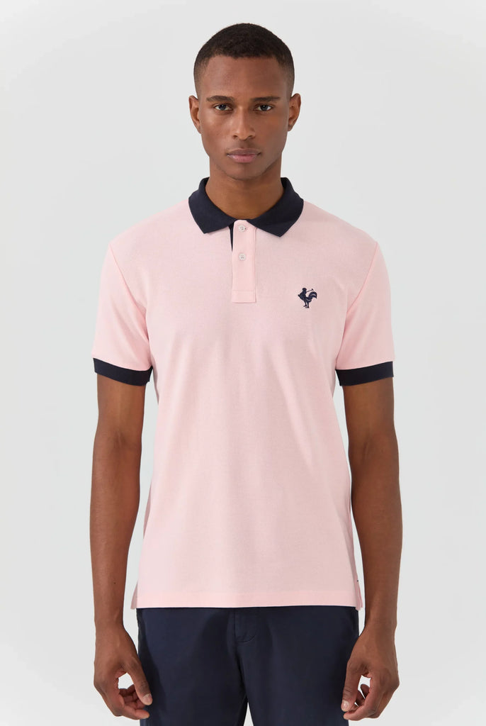 Spencer: Polo Avec Logo de Coq Emblématique Brodé - Marco Frank