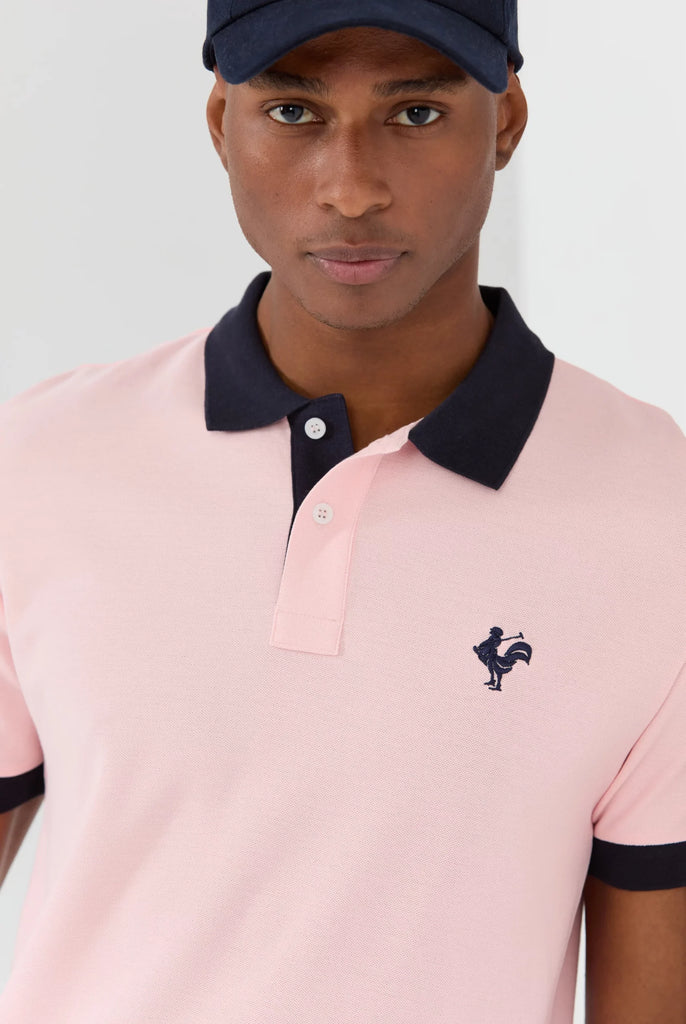 Spencer: Polo Avec Logo de Coq Emblématique Brodé - Marco Frank