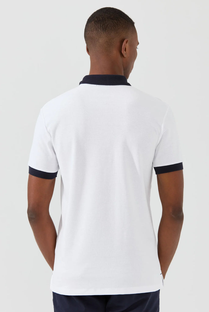 Spencer: Polo Avec Logo de Coq Emblématique Brodé - Marco Frank