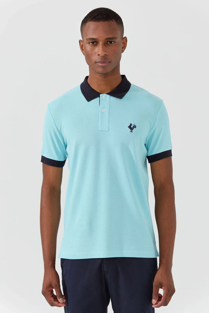 Spencer: Polo Avec Logo de Coq Emblématique Brodé - Marco Frank