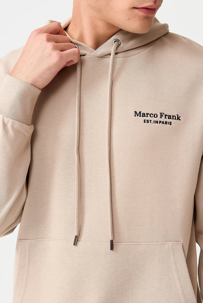 Savoy: Sweat Capuche Avec Logo Brodé - Marco Frank