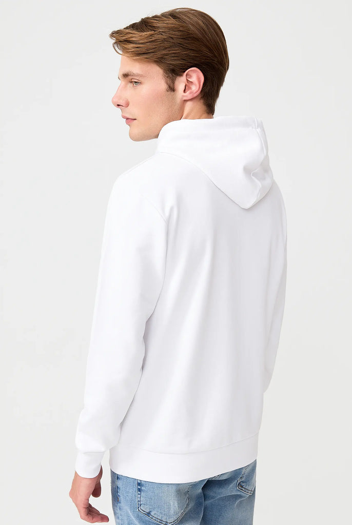 Savoy: Sweat Capuche Avec Logo Brodé - Marco Frank