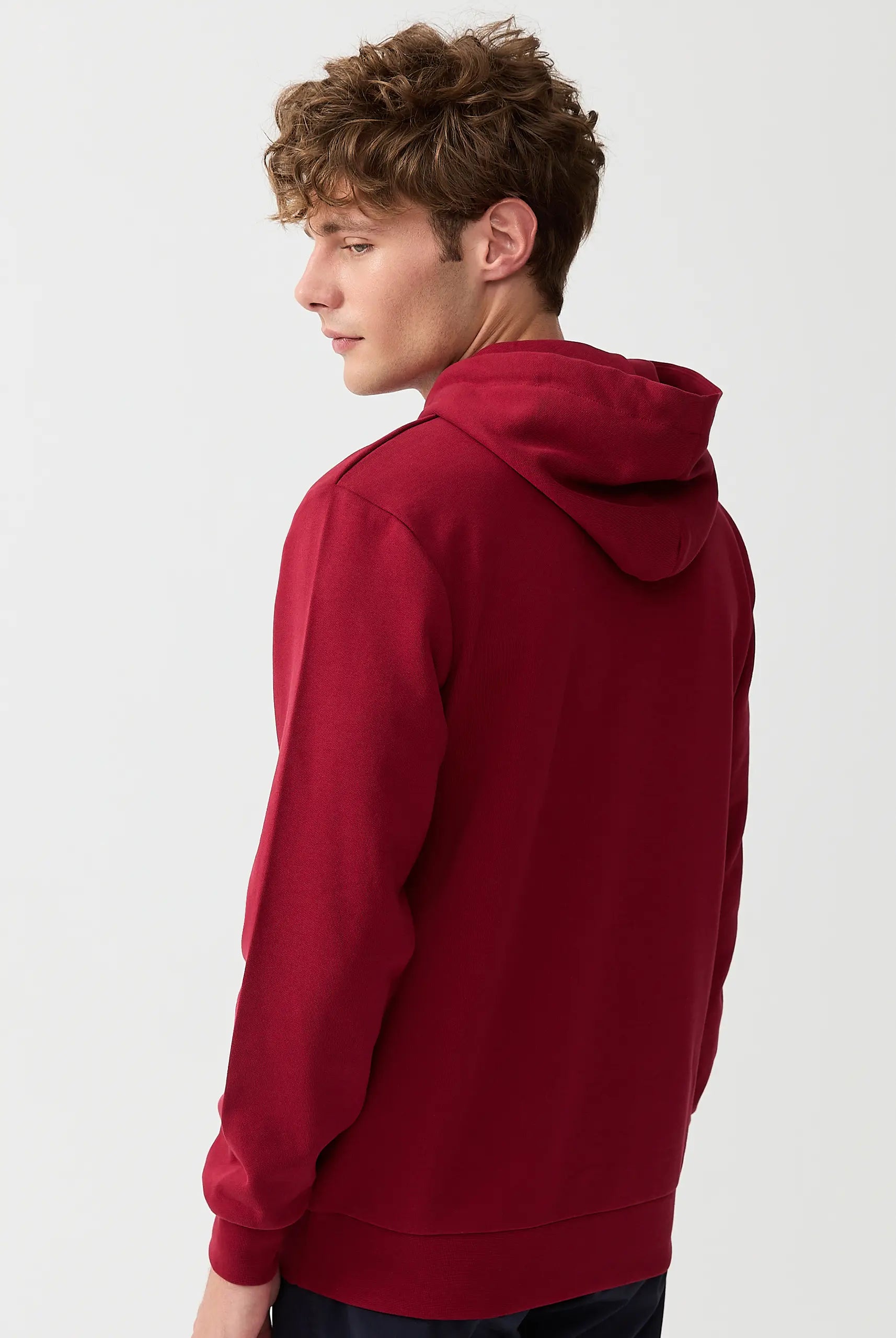 Savoy: Hoodie with Embroidered Logo | Marco Frank