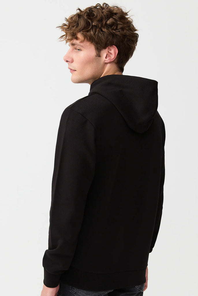 Savoy: Sweat Capuche Avec Logo Brodé - Marco Frank