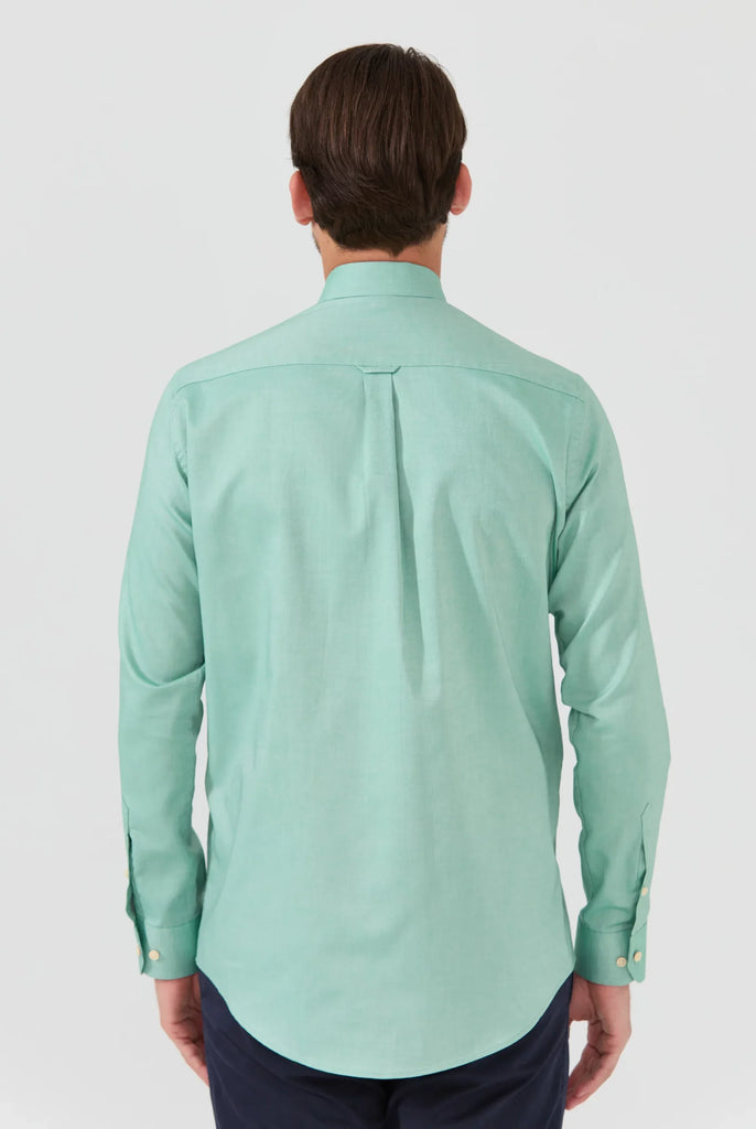 Marco Frank - Cyril: Chemise Oxford Coupe Classique - Green
