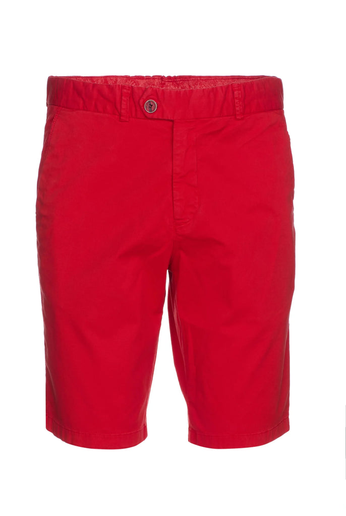 Marco Frank - Barnett: Short Chino Coupe Classique - Rouge