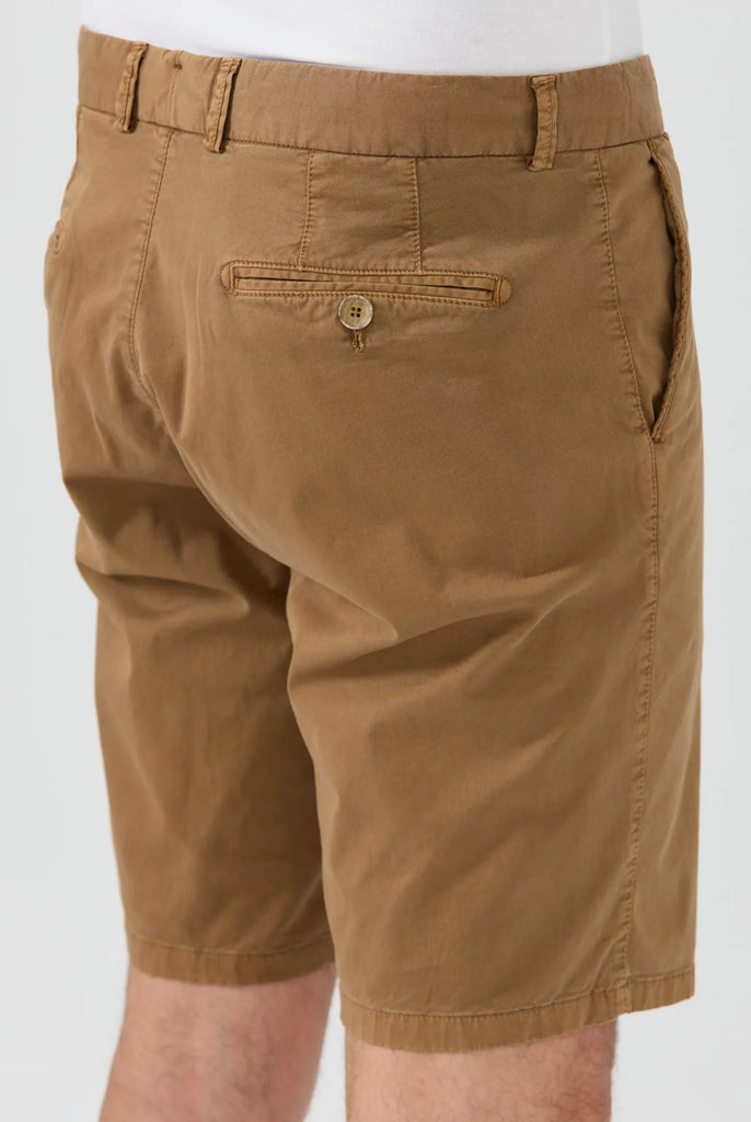 Marco Frank - Barnett: Short Chino Coupe Classique - Brown