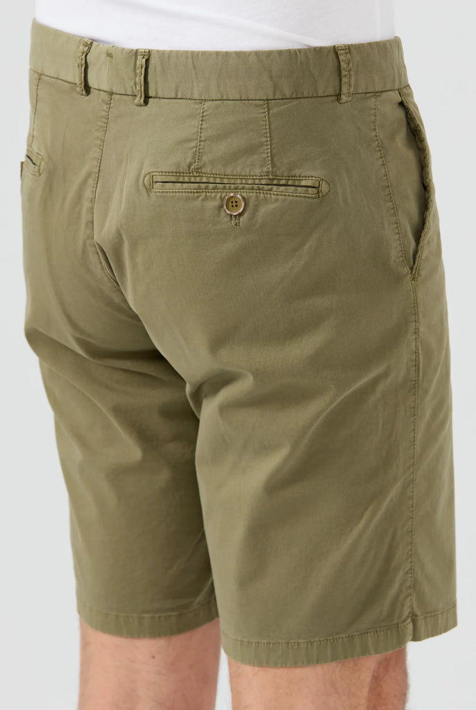 Marco Frank - Barnett: Short Chino Coupe Classique - Khaki