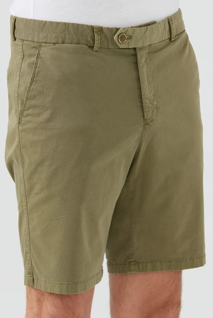 Marco Frank - Barnett: Short Chino Coupe Classique - Khaki