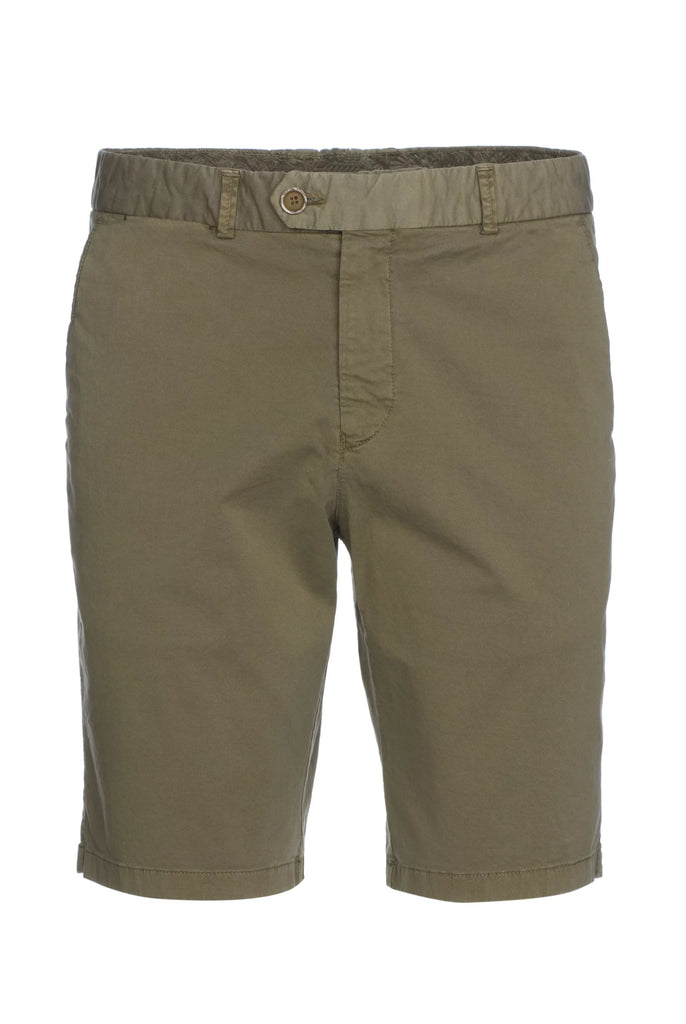 Marco Frank - Barnett: Short Chino Coupe Classique - Khaki