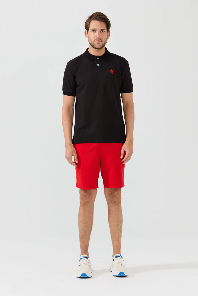 Marco Frank - Barnett: Short Chino Coupe Classique - Rouge