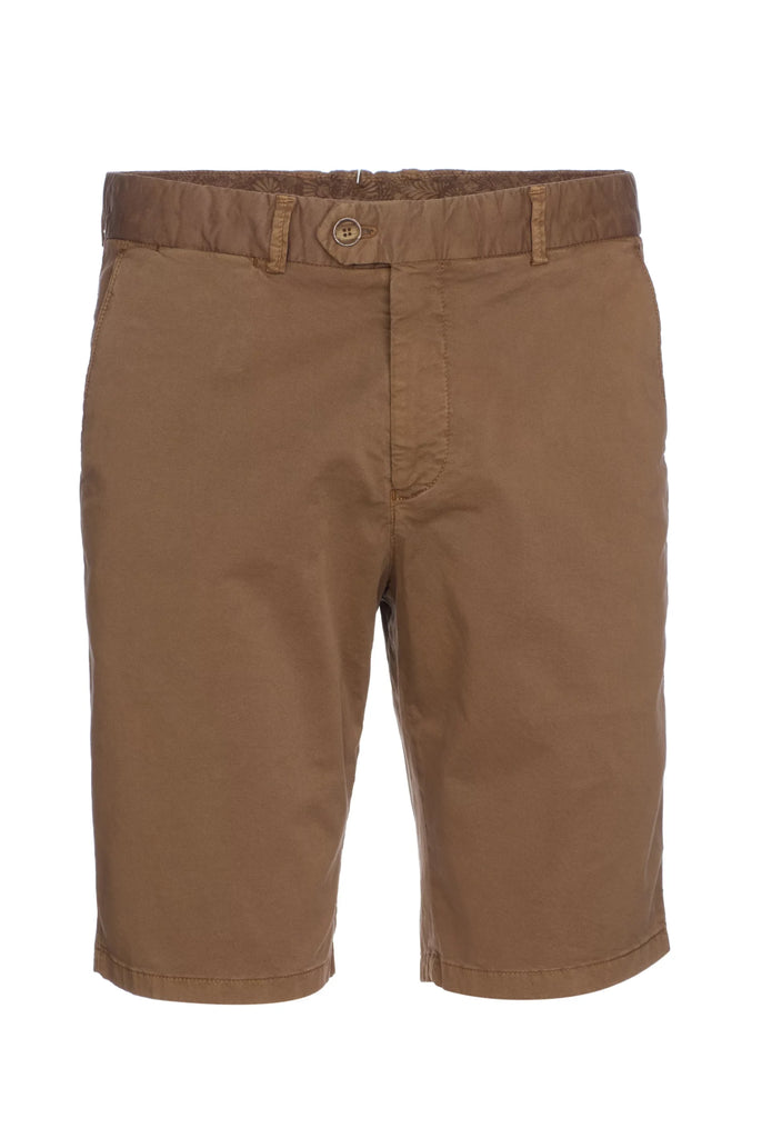 Marco Frank - Barnett: Short Chino Coupe Classique - Brown